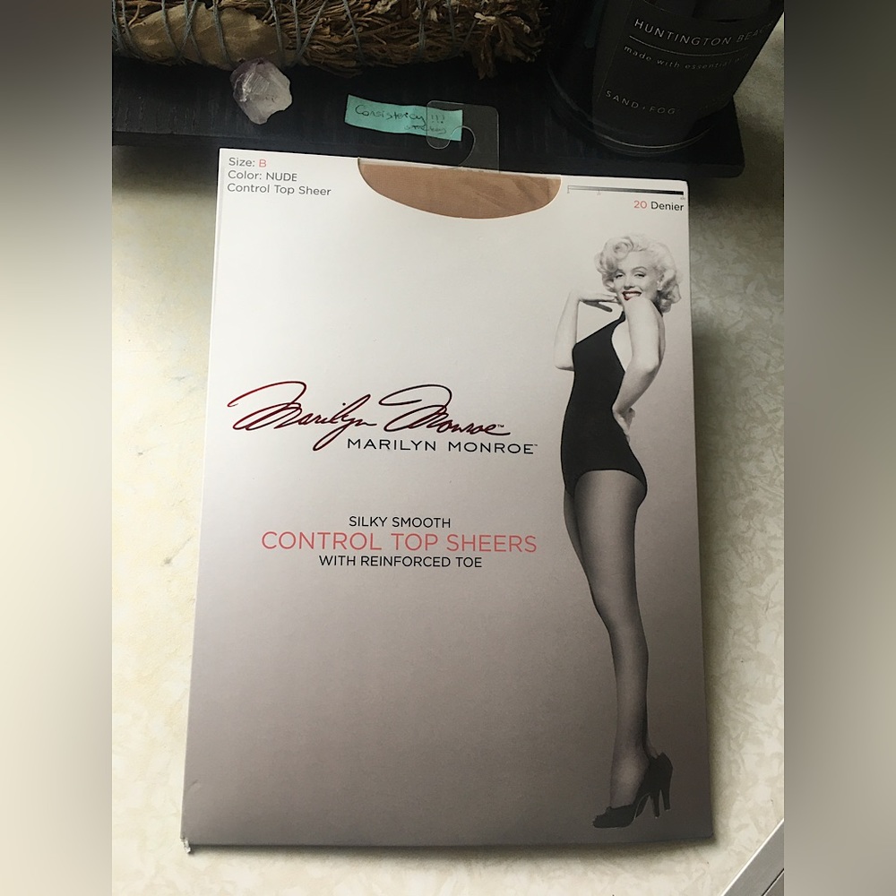 Marilyn Monroe Silky Smooth Control Top Sheer, Size B